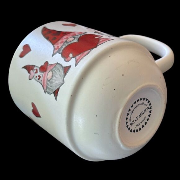 BELLE MAISON 'Gnome Heart' Coffee Tea Cocoa Mug 16 oz. - Picture 8 of 9